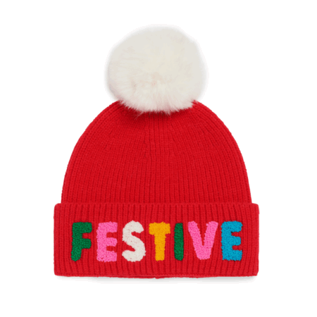Shiraleah Beanie - Festive Red