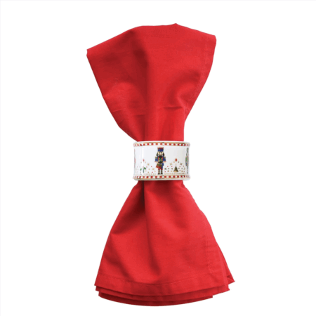 Studio 1811 Napkin Rings Set of 4 - Nutcrackers