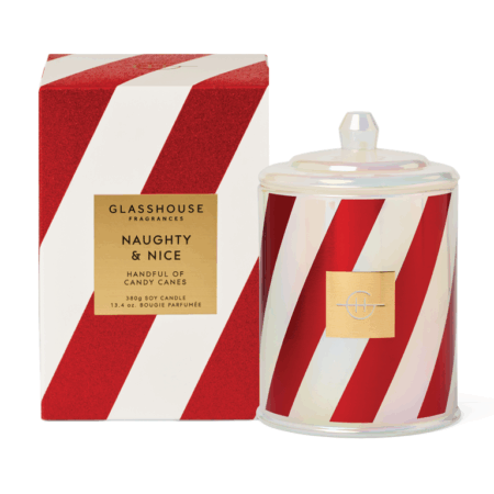 Glasshouse Fragrances Candle 380g - Naughty or Nice