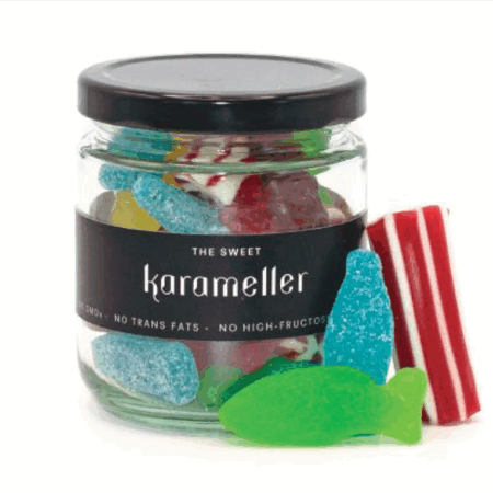 Karameller Swedish Candy Jar 200g - Sweet Mix
