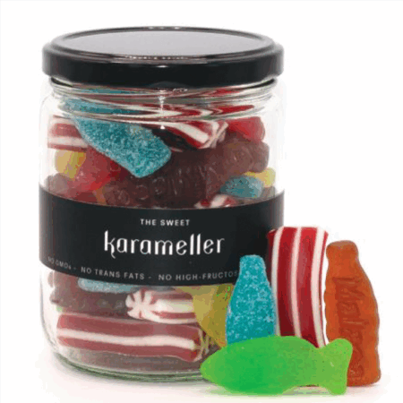 Karameller Swedish Candy Jar 330g - Sweet Mix