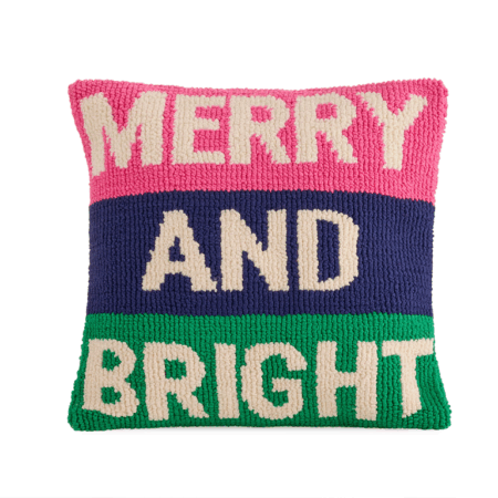 Shiraleah Pillow - Merry and Bright Multi