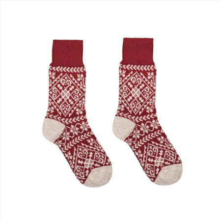 Nordic Wools Socks Zelta Crimson - Medium
