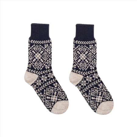 Nordic Wools Socks Zelta Navy - Medium