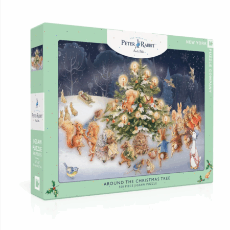 New York Puzzle Company - PETER RABBIT | Around the Christmas Tree
