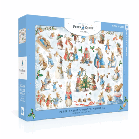 New York Puzzle Company - PETER RABBIT | Winter Memories