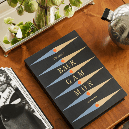 Printworks The Art of Backgammon - Anthracite