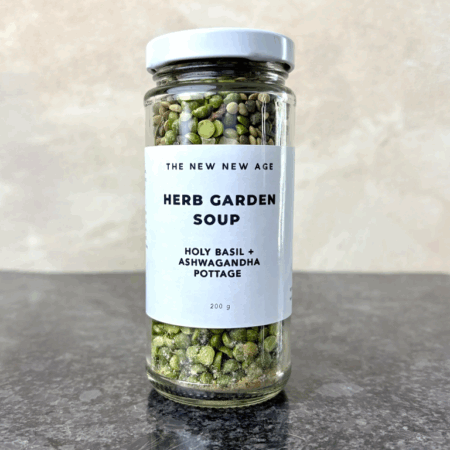The New New Age Herb Garden Soup: Holy Basil and Ashwagandha Pottage