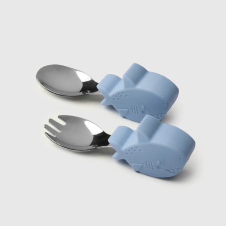 Loulou Lollipop Learning Utensils Set - Sarah Shark