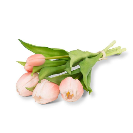 Abbott Lifelike Tulip Stems - Pink
