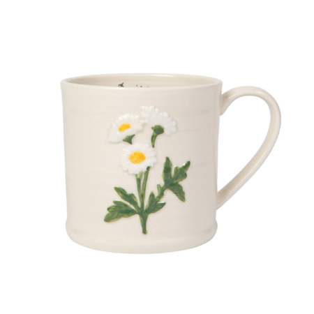 Now Designs Floral Embossed Mug - Daisy