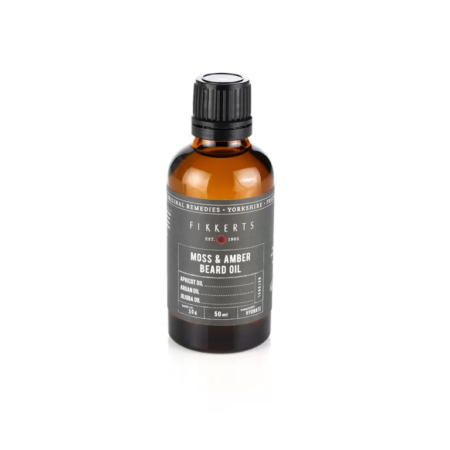 Fikkerts Fruits of Nature Gentleman's Beard Oil - Moss and Amber