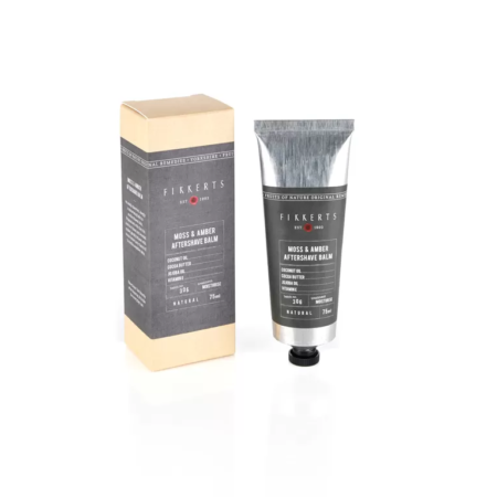 Fikkerts Fruits of Nature Gentleman's Aftershave Balm - Moss and Amber
