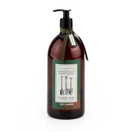 Fikkerts Kitchen Garden Hand Wash 1L - Basil and Lemon Thyme