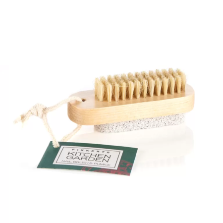 Fikkerts Kitchen Garden Nail Brush and Pumice
