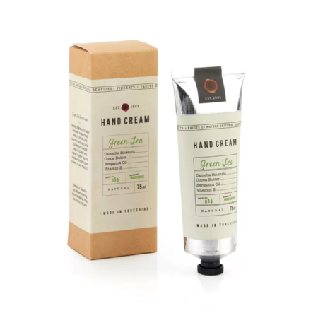 Fikkerts Fruits of Nature Hand and Nail Cream - Green Tea