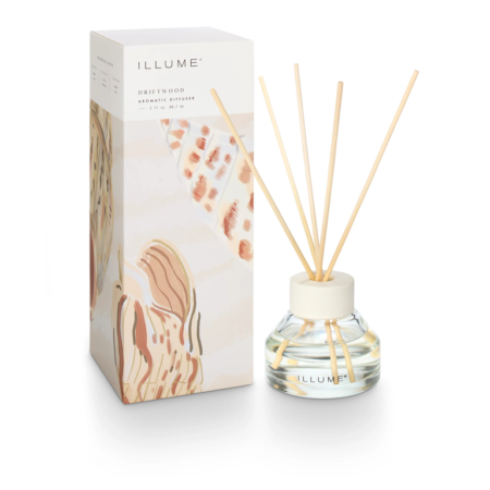Illume Refillable Aromatic Diffuser - Driftwood