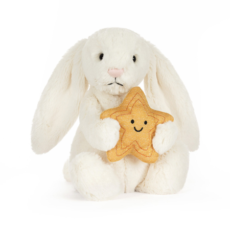 Jellycat Cream Bunny with Star
