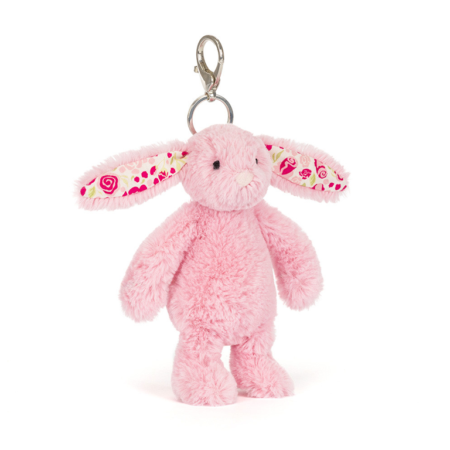 Jellycat Bag Charm - Blushkin Blossom Bunny