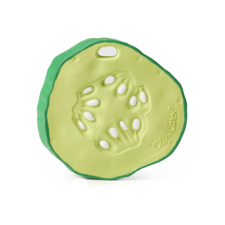 Oli&Carol Teether and Bath Toy - Pepino the Cucumber