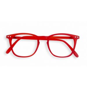 E Red Reading Glasses