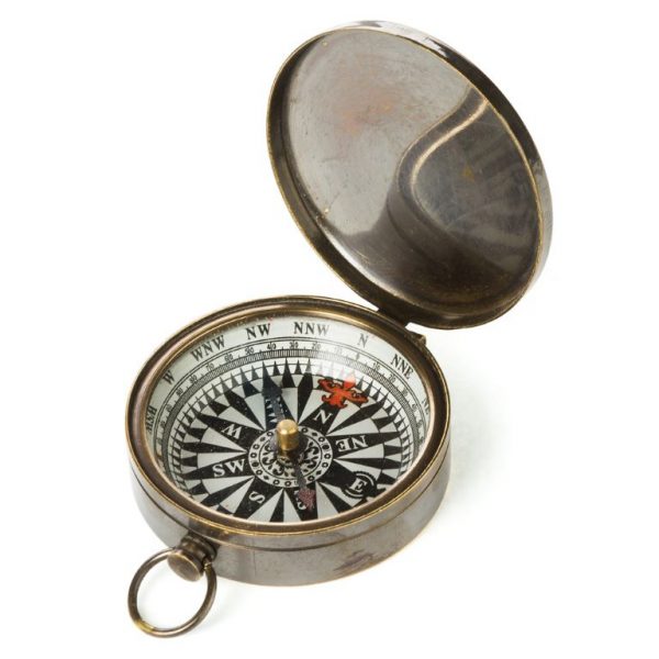 Authentic Models Small Bronze Compass