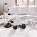 Pokoloko Sketched Charcoal Pom Pom Throw - Image 2