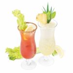 Final Touch Hurricane Cocktail Glass Set