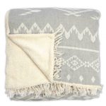 Pokoloko Fleece-Lined Throw - Atlas - Image 2