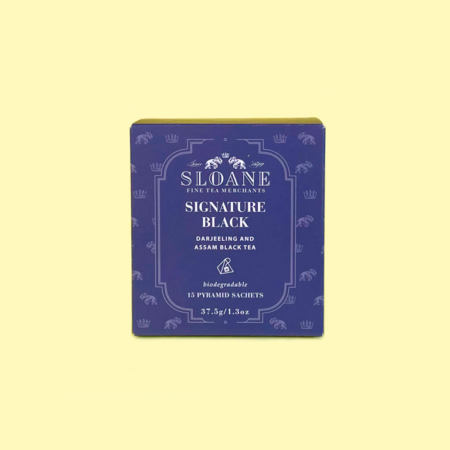 Sloane Fine Tea Sachets - Signature Black