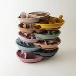 La Romi Suction Plate and Chunky Cutlery Set