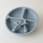 La Romi Suction Plate and Chunky Cutlery Set - Image 2