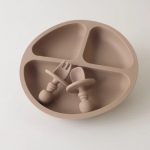 La Romi Suction Plate and Chunky Cutlery Set - Image 3