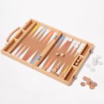 Sunny Life Wooden Backgammon - Image 2
