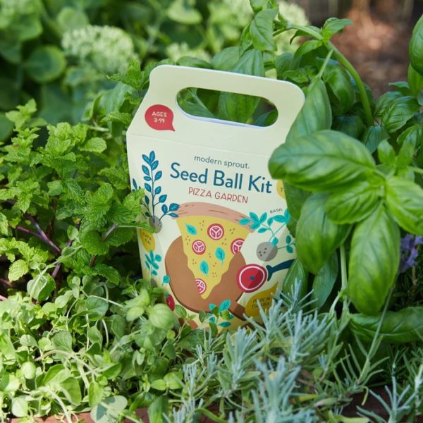 Modern Sprout Seed Ball Kit - Pizza Garden