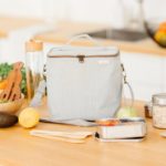 SoYoung Lunch Poche - Pinstripe Heather Grey