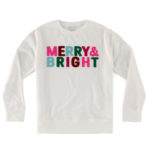Shiraleah Holiday Sweatshirt - Merry and Bright - Image 2