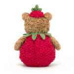 Jellycat Bartholomew Bear - Strawberry - Image 3