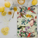 Deny Designs Rectangular Cutting Board - Floral and Birds