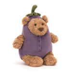 Jellycat Bartholomew Bear - Eggplant