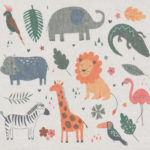 Ekelund Baby Blanket - Djungeldjur - Image 2