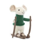 Jellycat Merry Mouse Skiing