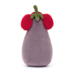 Jellycat Vivacious Vegetable - Toastie Red Eggplant - Image 2