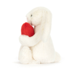 Jellycat Bashful - Red Love Heart Bunny Small - Image 2