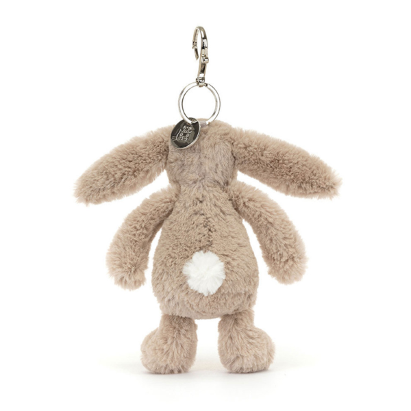 Jellycat Bag Charm - Bashful Bunny Beige - Image 3