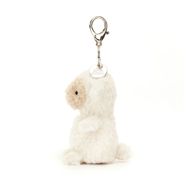 Jellycat Bag Charm - Little Lamb - Image 2