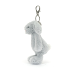 Jellycat Bag Charm - Bashful Bunny Silver - Image 2