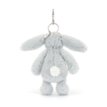 Jellycat Bag Charm - Bashful Bunny Silver - Image 3