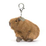 Jellycat Bag Charm - Clyde Capybara - Image 2