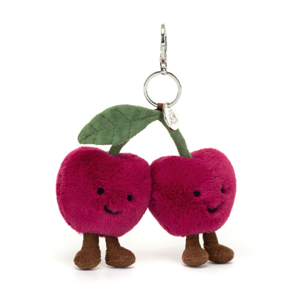 Jellycat Bag Charm - Amuseables Cherries - Image 3